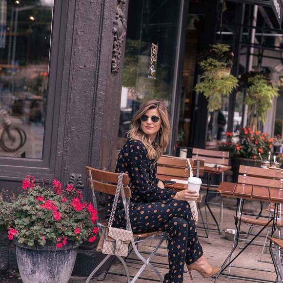 Free People Intimately Black Medallion Patterned Print Loungewear Set size XS - Picture 1 of 16
